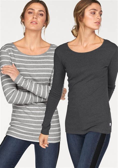 Langarmshirts für Damen 